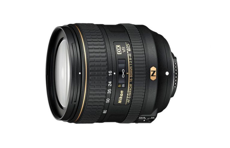 Nikon AF-S DX NIKKOR 16-80mm f/2.8-4E ED VR lens