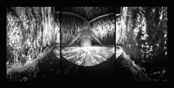 Balázs Telek: My Father, 2001, 370 degree camera obscura panorama