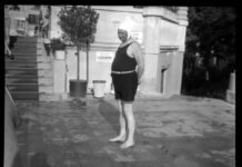 Pusztai Sándor Klebersberg Kunó a Gellért Fürdőben