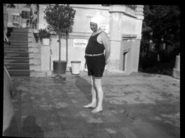 Pusztai Sándor Klebersberg Kunó a Gellért Fürdőben