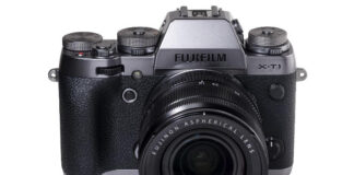 A Fujifilm X-T1 fényképezőgép grafitszürke változata Fujifilm X-T1 kamera grafit szürke változat