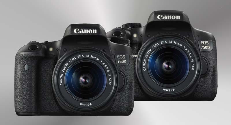 Canon 750D és 760D, új belépő szintű DSLR fényképezőgép