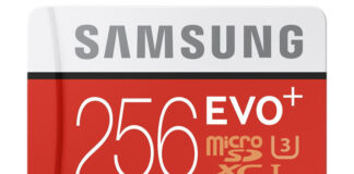 Samsung 256 GB-os EVO Plus MicroSD-kártya Samsung 256 GB-os EVO Plus MicroSD-kártya