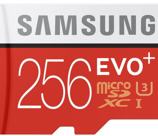 Samsung 256 GB-os EVO Plus MicroSD-kártya Samsung 256 GB-os EVO Plus MicroSD-kártya