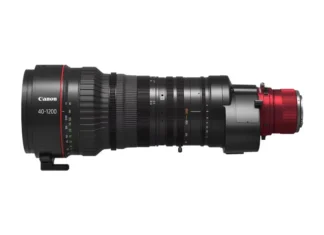 Canon CN30×40 IAS J R1/P1 ultra-telephoto zoom objektív és vezérlő Canon CN30×40 IAS J R1/P1 ultra-telephoto cinema zoom objektív