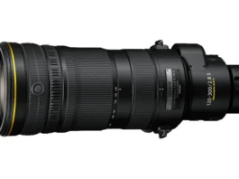 NIKKOR Z 120-300mm f/2.8 TC VR S objektív beépített 1,4× telekonverterrel NIKKOR Z 120-300mm f/2.8 TC VR S telefotó zoom objektív