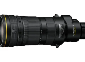 NIKKOR Z 120-300mm f/2.8 TC VR S objektív beépített 1,4× telekonverterrel NIKKOR Z 120-300mm f/2.8 TC VR S telefotó zoom objektív