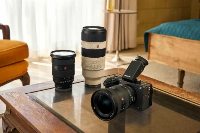 Sony FX5 Cinema Line kamera, digitális fényképezőgép Sony FX5 Cinema Line kamera, digitális fényképezőgép