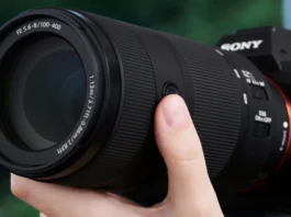 Sony FE 100-400MM F5.6-8 OSS szuperteleobjektív Sony FE 100-400MM F5.6-8 OSS szupertele objektív