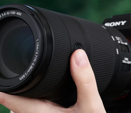 Sony FE 100-400MM F5.6-8 OSS szuperteleobjektív Sony FE 100-400MM F5.6-8 OSS szupertele objektív