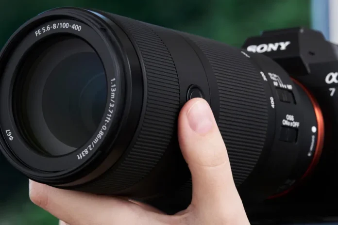 Sony FE 100-400MM F5.6-8 OSS szupertele objektív