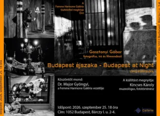 Gasztonyi Gábor: Budapest at Night kiállítás